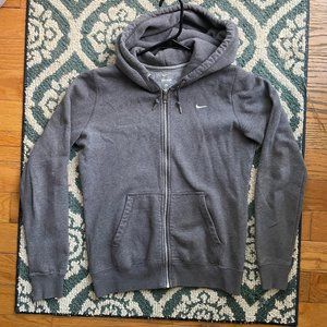 NIKE Hoodie Full Zip with Banded Hem